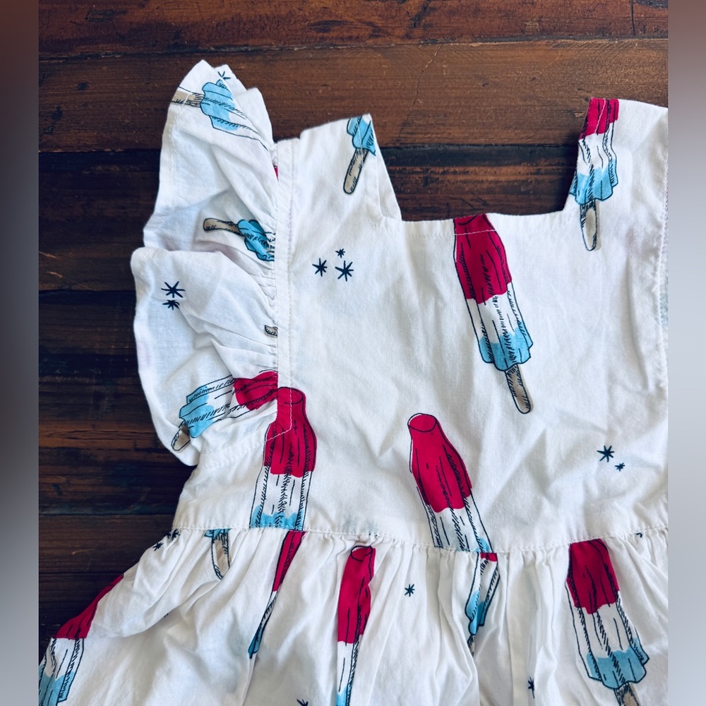 Pink Chicken Bomb Pop Print Dress - Picture 6 of 8